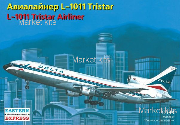 

Пассажирский самолет L-1011 "Tristar" 1:144 Eastern Express (EE14497)
