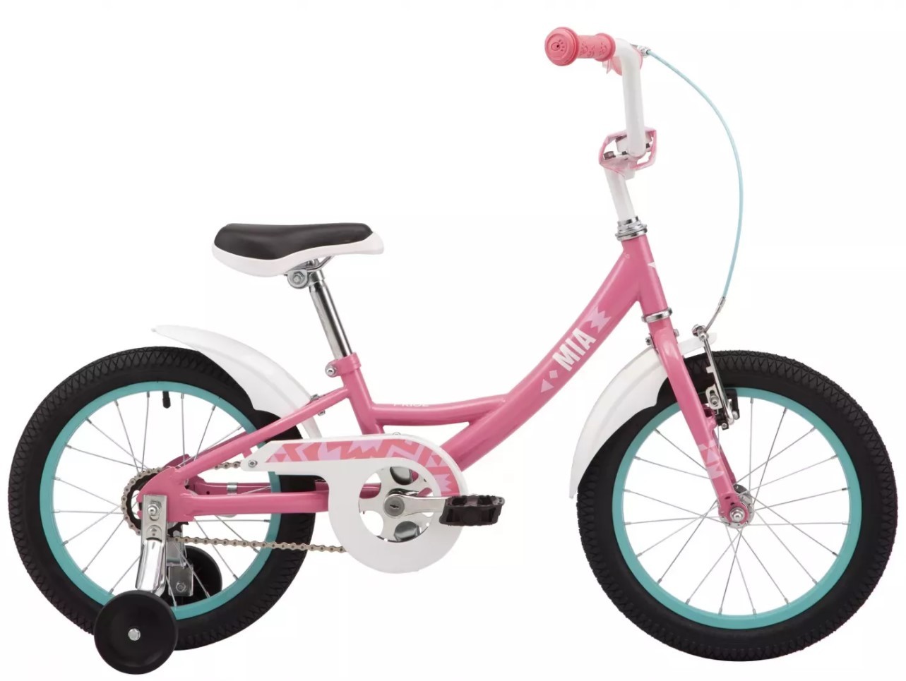 

Детский велосипед 16" Pride MIA 16 2021 (Розовый)