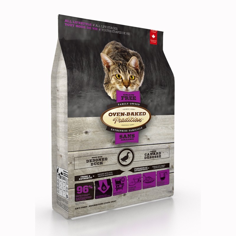 

Сухой корм для котов Bio Biscuit Oven-Baked Tradition беззерновой со свежим мясом утки 4,54 кг (9770-10)