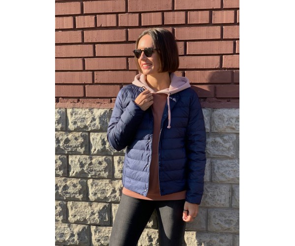 

Пуховик Uniqlo ультралегкий  темно-синий 2615, Пуховик Uniqlo ультралегкий XS темно-синий 2615