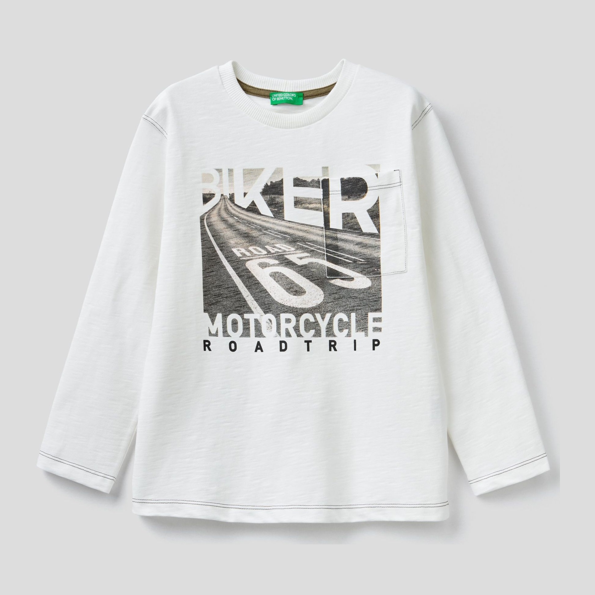 

Футболка с длинными рукавами United Colors of Benetton 3F93C15CD.G-074 M 130 см