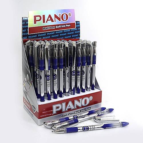 

Ручка масляная шариковая "Piano" синяя 50шт в упак Piano (500-PT)
