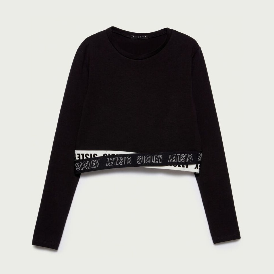 

Футболка с длинными рукавами United Colors of Benetton 3P4ZC15GY.G-100 XL 150 см