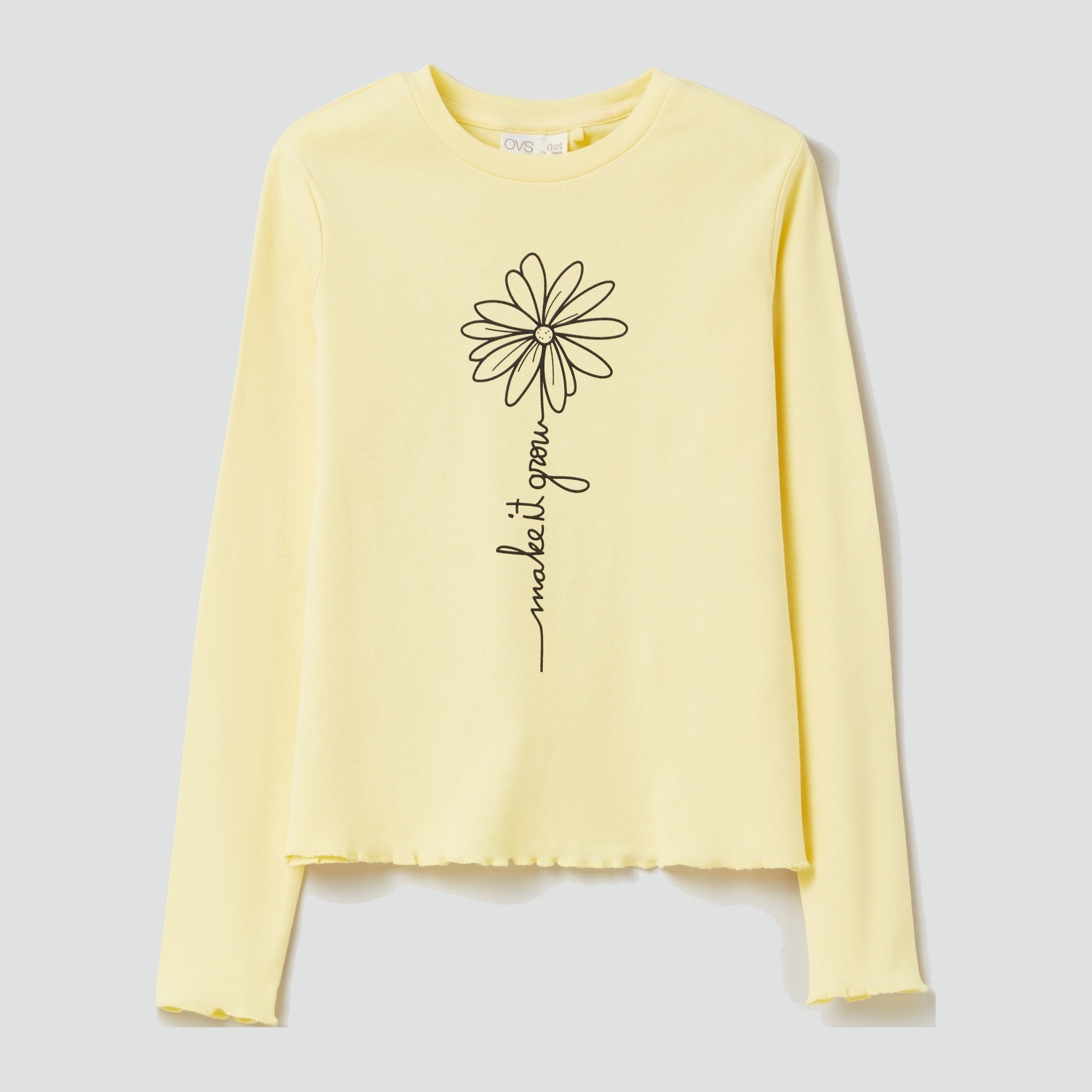 

Футболка с длинными рукавами OVS 1278941 164-170 см Yellow