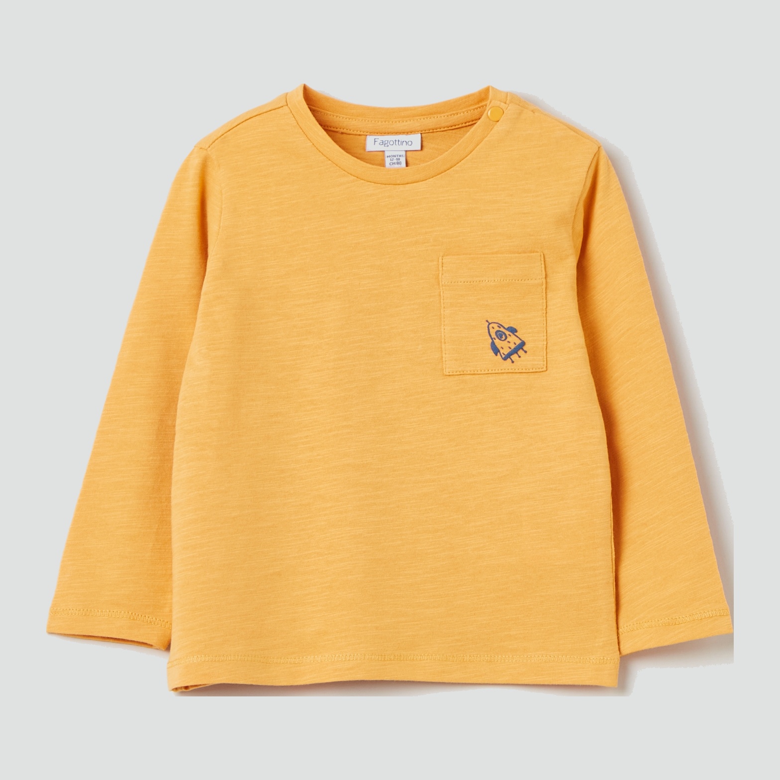 

Футболка с длинными рукавами OVS 1281178 86 см Orange