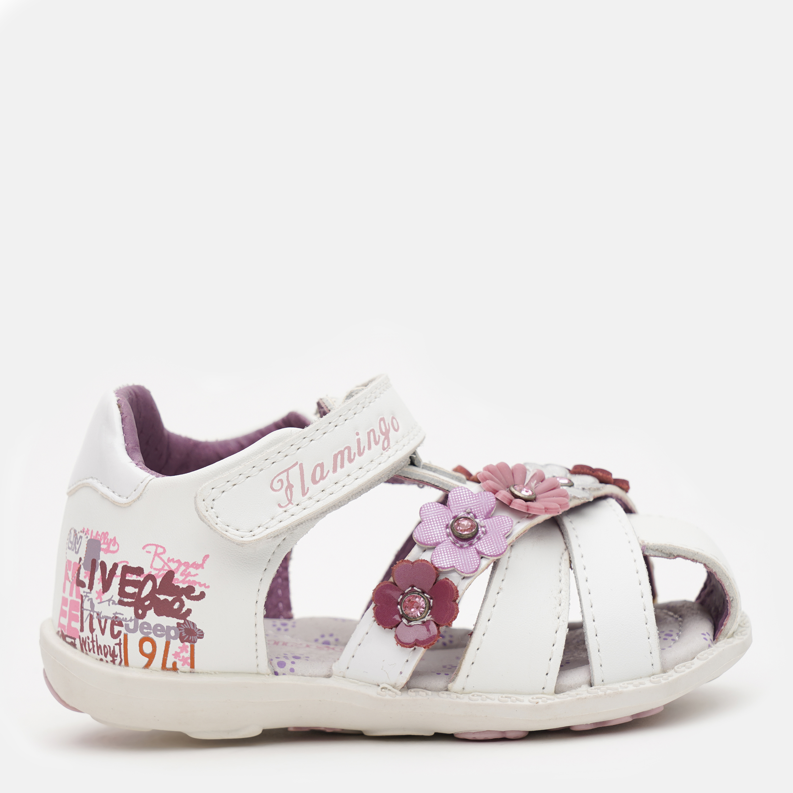 

Сандалии кожаные Flamingo PK-BS2259-White 21 Белые (2000001769522)
