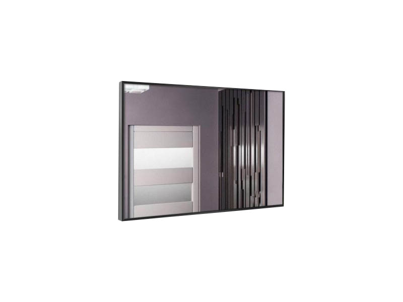 

Зеркало настенное Арт-Ком черное в алюминиевой раме Alum-black 50x70
