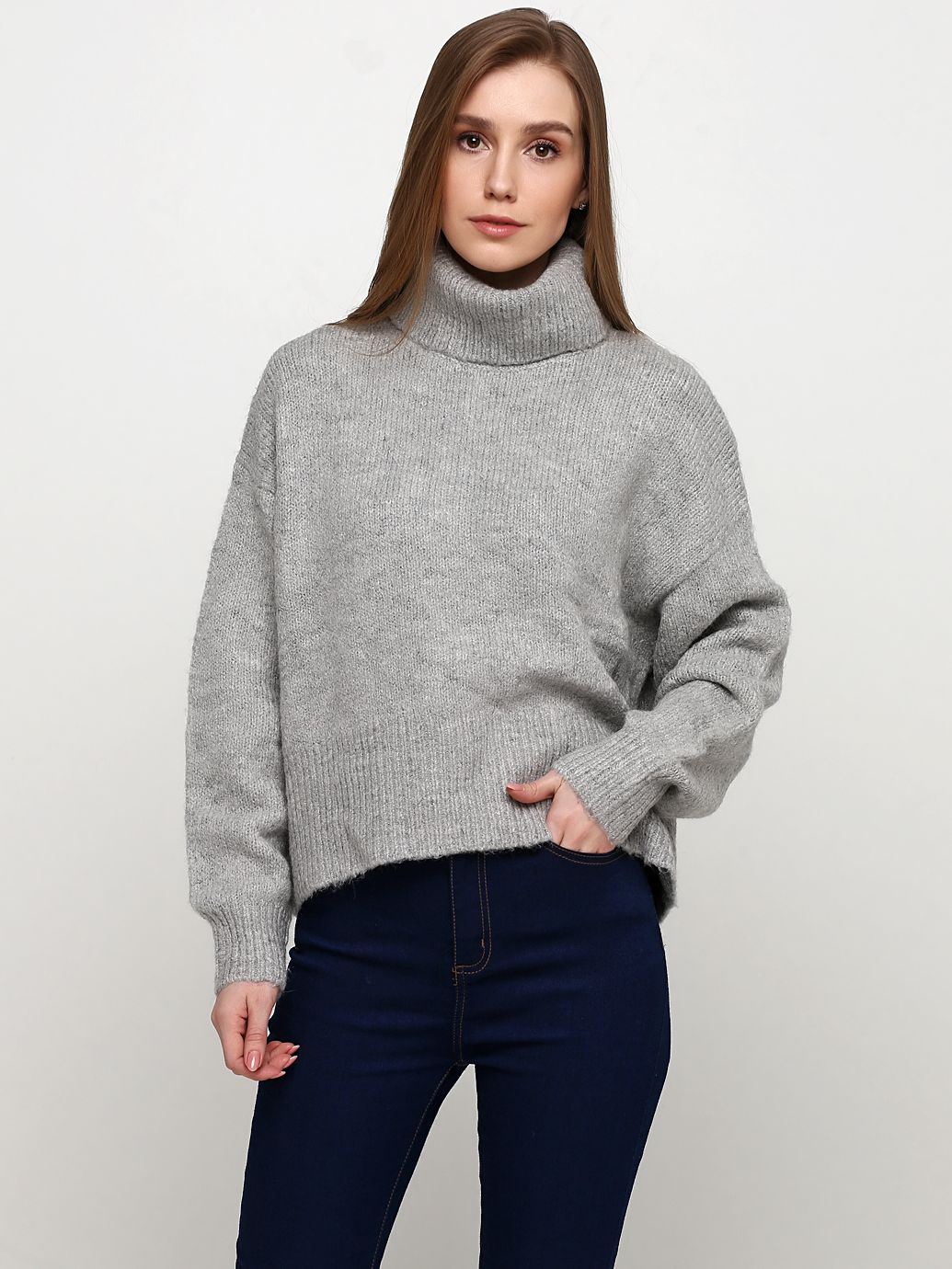

Свитер H&M 5319372wtr L Серый