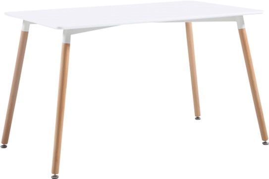 

Обеденный стол GT К-6004 120х80х7 см White (K-6004 (120*80*7) White)