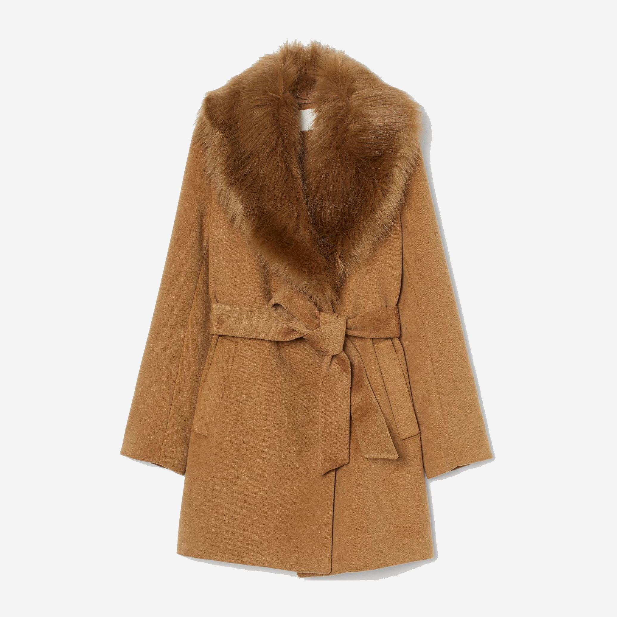

Пальто H&M 8813492wtr  Светло-коричневое, Пальто H&M 8813492wtr 48 Светло-коричневое
