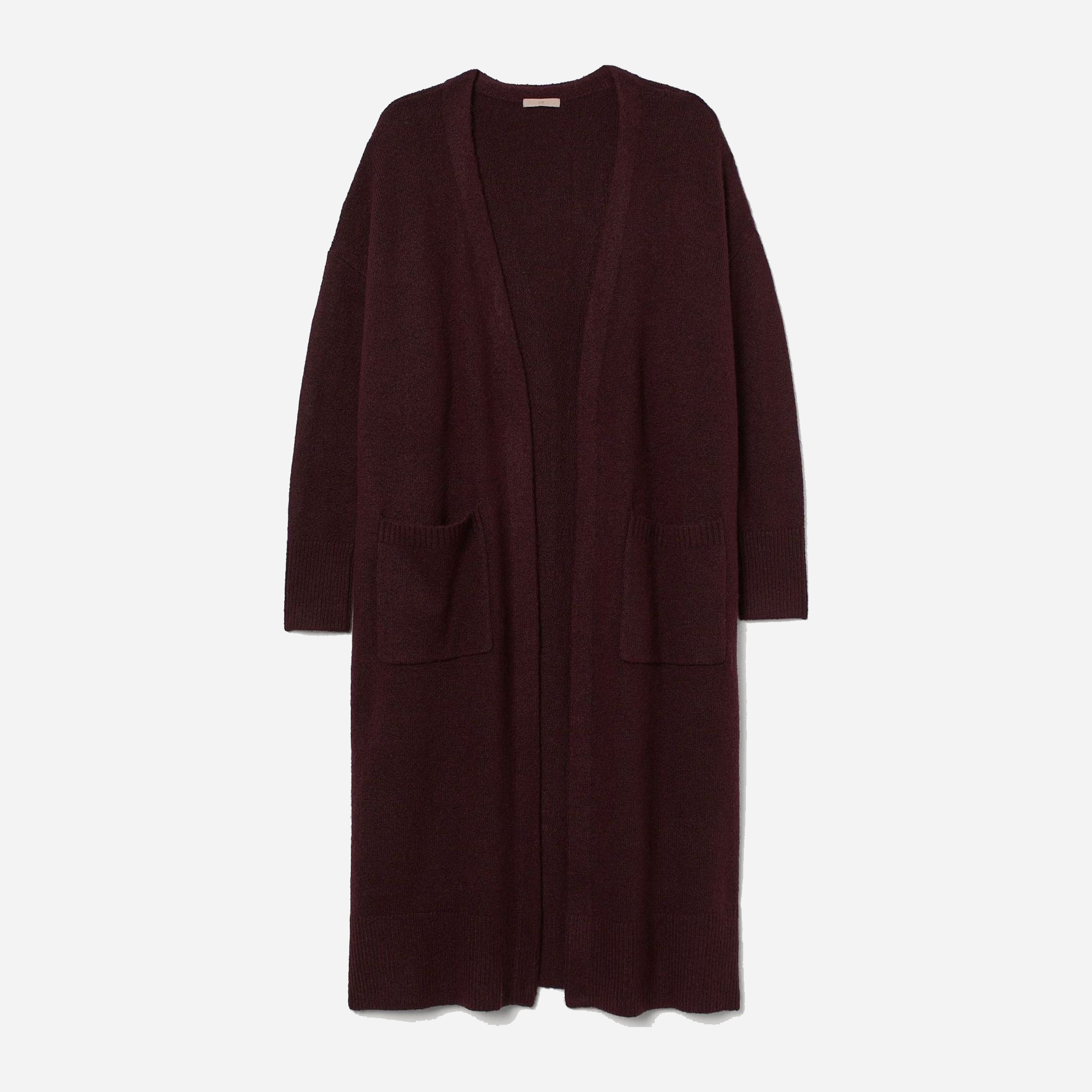 

Кардиган H&M 9054922wtr 2XL Бордовый