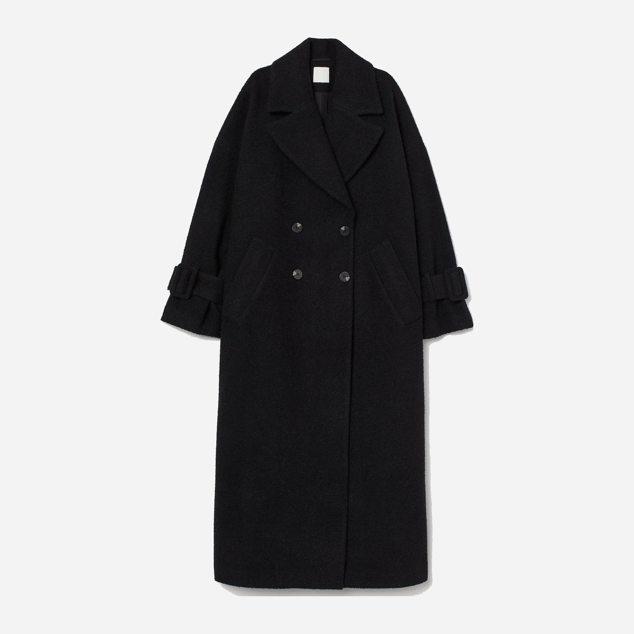 

Пальто H&M 9230282wtr XS Черное