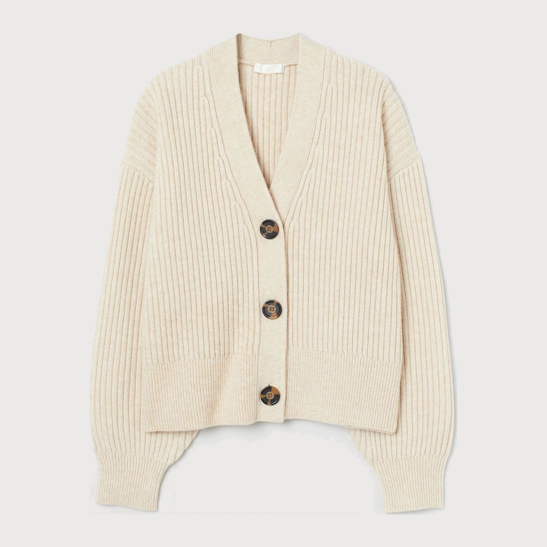 

Кардиган H&M 9296622wtr 2XL Светло-бежевый