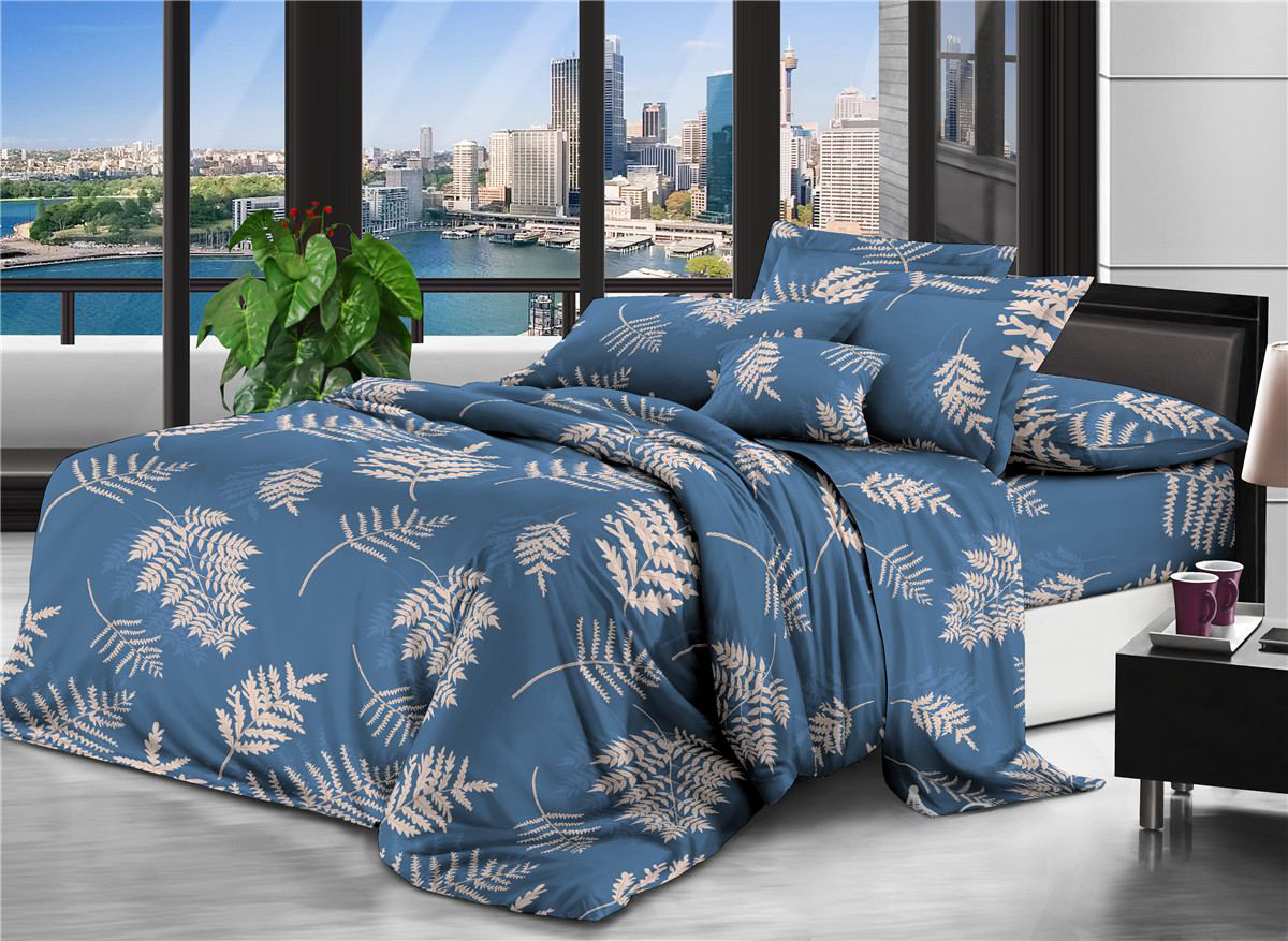 

Комплект постельного белья MirSon Сатин 22-1298-1 Calico dreams 160х220