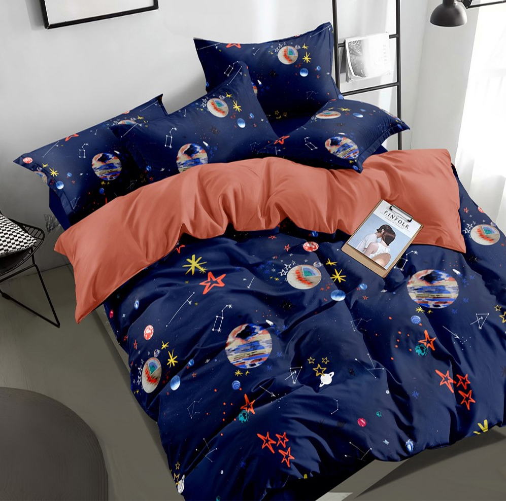 

Комплект постельного белья MirSon Сатин 22-1256-1 Kingfisher 200х220