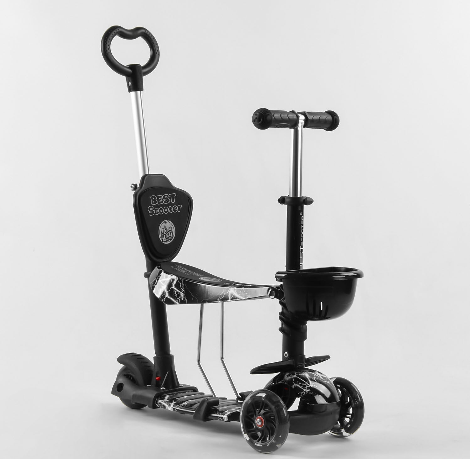 

Самокат 5 в 1 Best Scooter 41405 Black (41405)