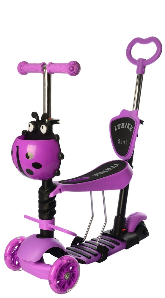 

Самокат 5 в 1 iTrike Maxi JR 3-026-V Purple (JR 3-026)