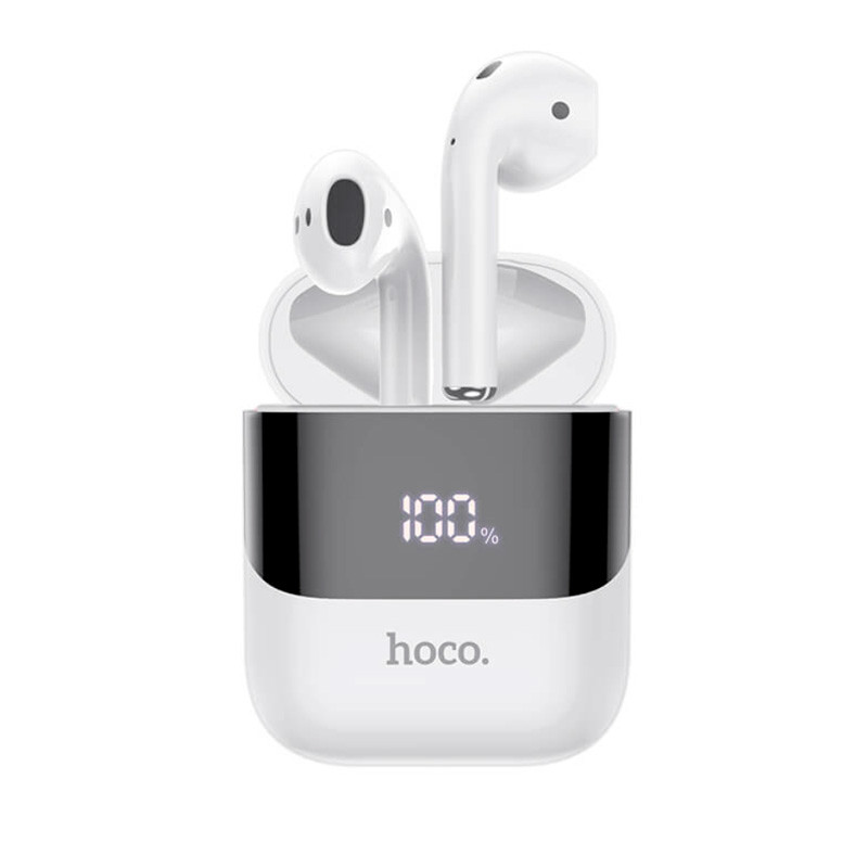 

Беспроводные Bluetooth наушники HOCO TWS Treasure digital wireless BT headset DES09 |BT5.0, 350mAh, 3Hours| White (DES09)