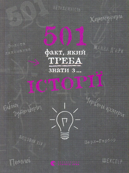 

501 факт, який треба знати з... історії