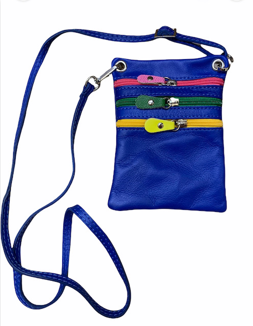 

Клатч Italian Bags 3362_blue_mix Кожаный Синий