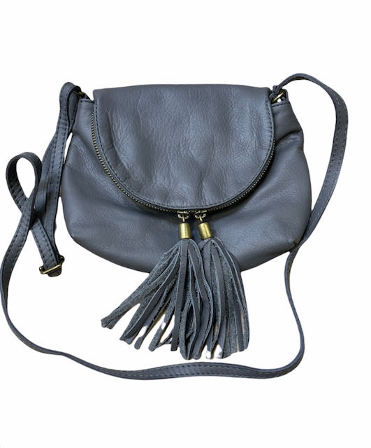 

Клатч Italian Bags 3359_gray Кожаный Серый