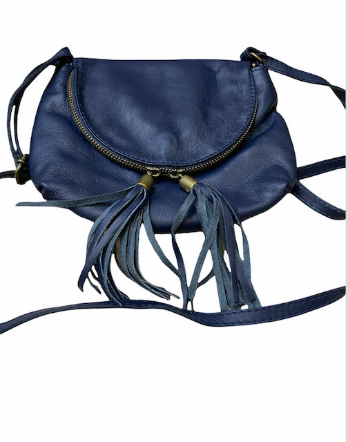 

Клатч Italian Bags 3359_blue Кожаный Синий