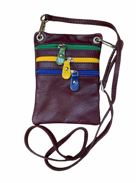 

Клатч Italian Bags 3362_bordo_mix Кожаный Бордовый