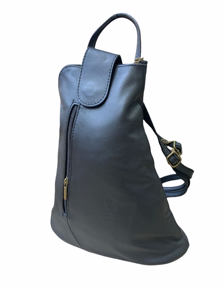 

Рюкзак Italian Bags 3357_black Кожаный Черный