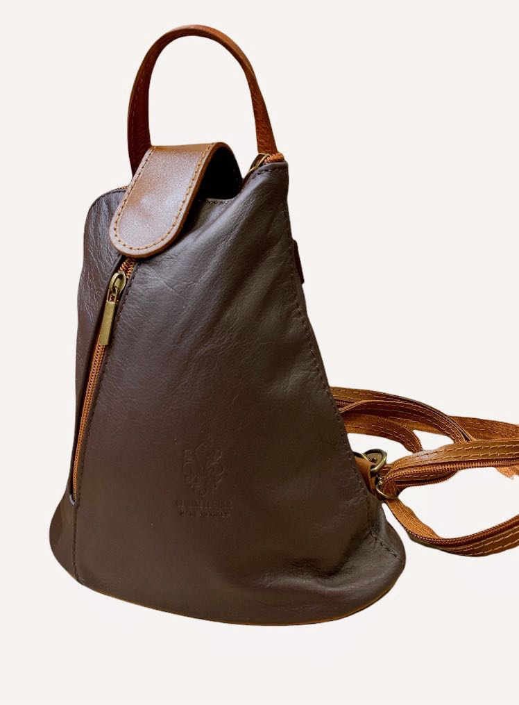 

Рюкзак Italian Bags 3358_d_brown_cuoio Кожаный Коричневый