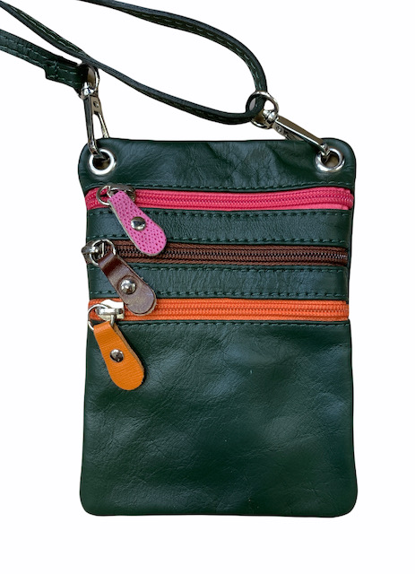 

Клатч Italian Bags 3362_green_1_mix Кожаный Зеленый
