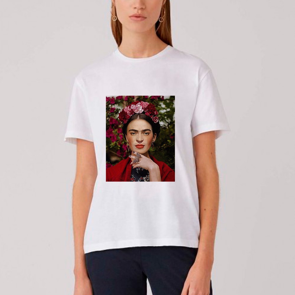 

Футболка Fanbolka Фрида Кало 2  Белая, Футболка Fanbolka Фрида Кало 2 S Белая