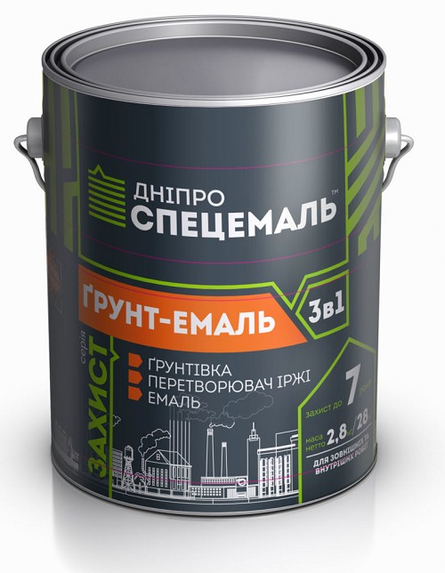 

Грунт-эмаль ДСЭ 3 в 1 2.8 кг Желтая