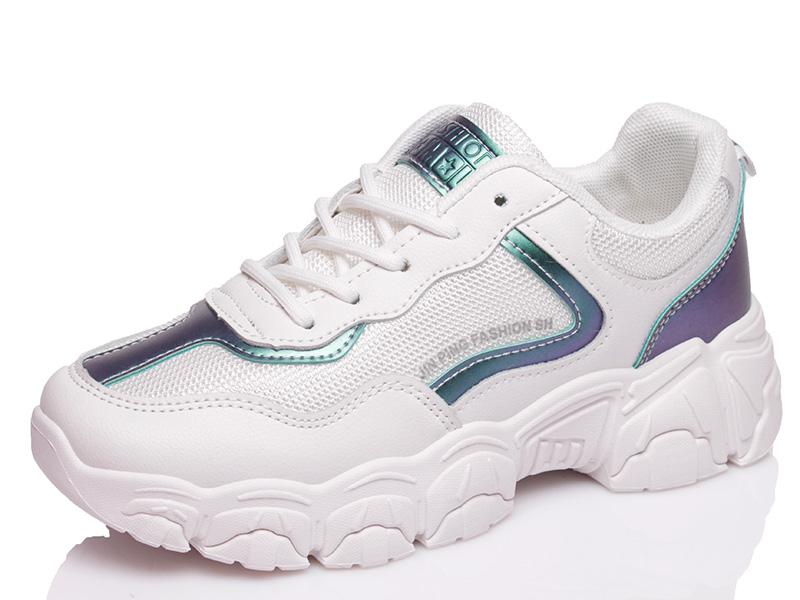 

Женские кроссовки деми Prime 715 WHITE-GREEN(35-39) Белый р.36