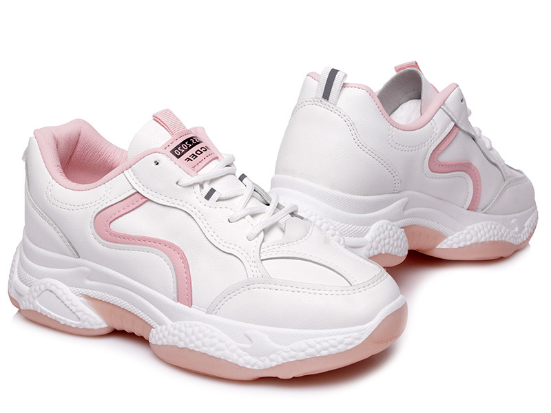 

Женские кроссовки деми Prime A02 WHITE-PINK(36-38) Белый р.37