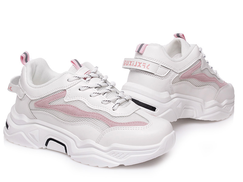 

Женские кроссовки деми Prime H01 WHITE-PINK-ds Белый р.40