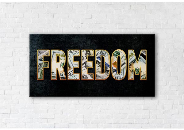 

Картина на холсте IBR Freedom 60x120 см
