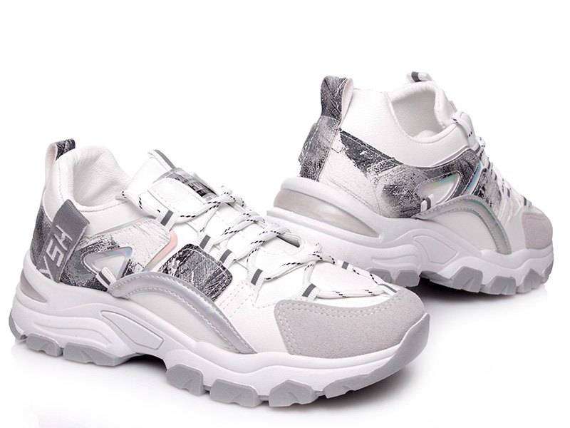 

Женские кроссовки деми Prime E89 WHITE(35-39) Серый р.37