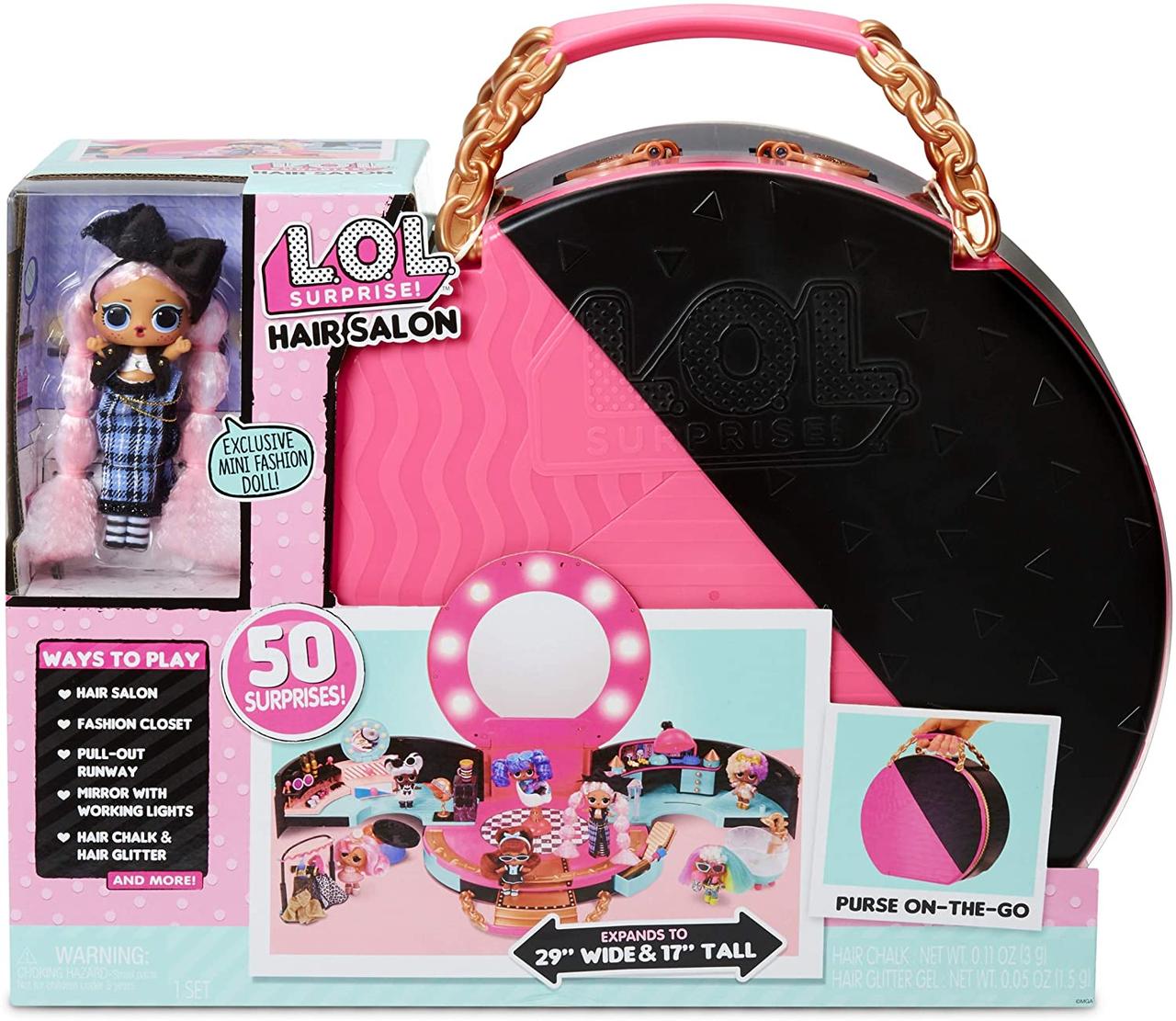 

Игровой Набор с куклой L.O.L. Surprise серия JK mini Салон Красоты (571322)