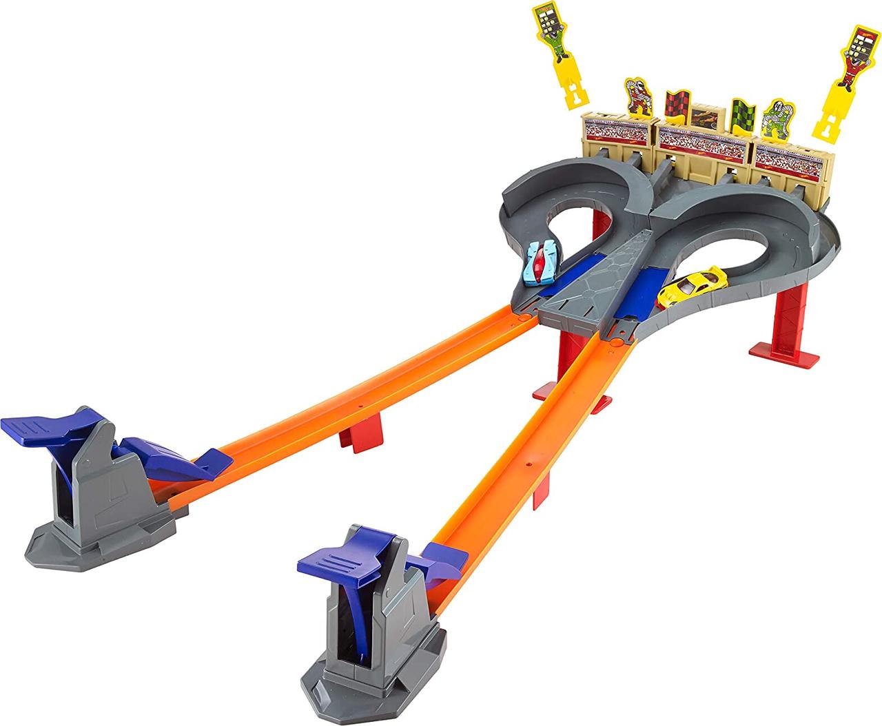 

Игровой набор трек Hot Wheels Безумные гонки Super Speed Blastway Track Set