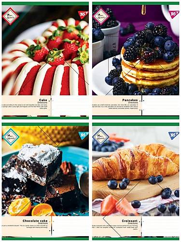 

Тетрадь А5 48 листов в клетку Pancakes (10шт. в упак 5 дизайнов) YES (765028)