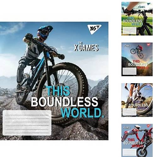 

Тетрадь А5 48 листов в клетку The boundless world (10шт. в упак) YES (765633)