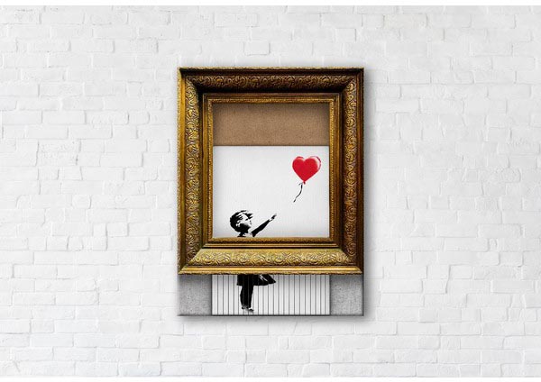 

Картина на холсте IBR Banksy Balloon 110x145 см