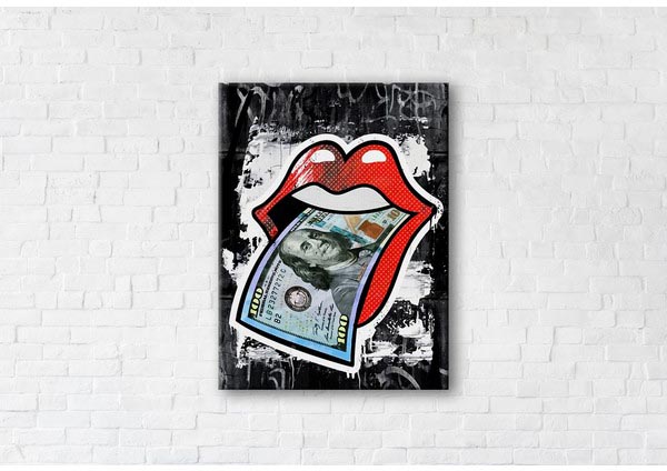 

Картина на холсте IBR The Rolling Stones 50x65 см