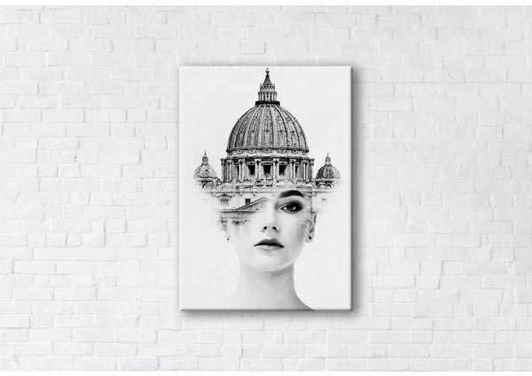 

Картина на холсте IBR St. Peter's Basilica 45x60 см