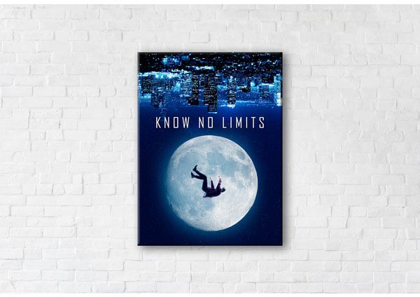 

Картина на холсте IBR Know No Limits 110x145 см