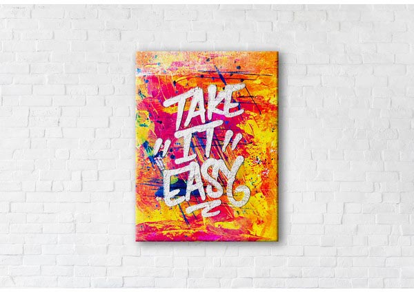 

Картина на холсте IBR Take It Easy 50x65 см