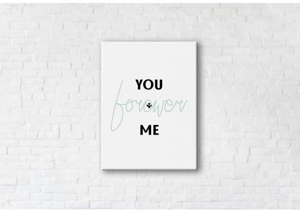 

Картина на холсте IBR You + Me 45x60 см