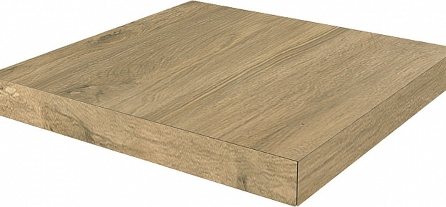 

Керамогранит KERAMA MARAZZI Ступень Сальветти капучино угловая левая клееная