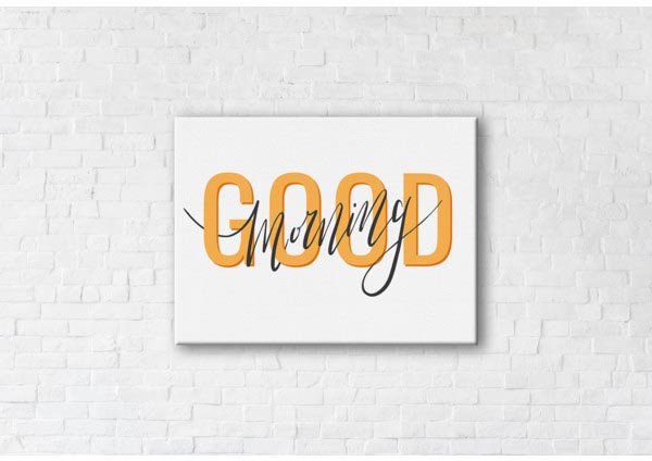 

Картина на холсте IBR Good Morning 75x100 см