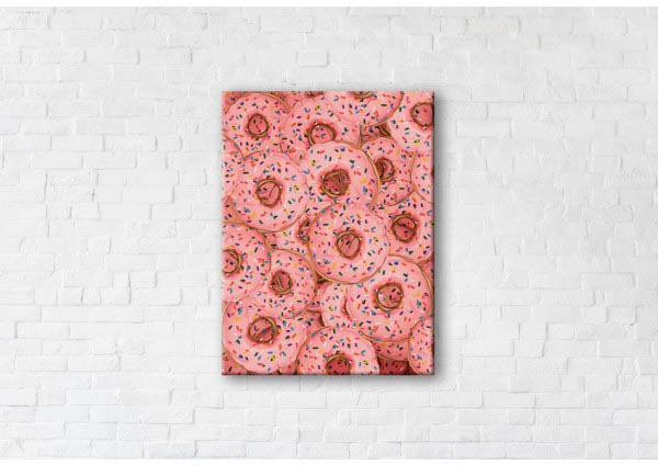 

Картина на холсте IBR Donut 90x120 см